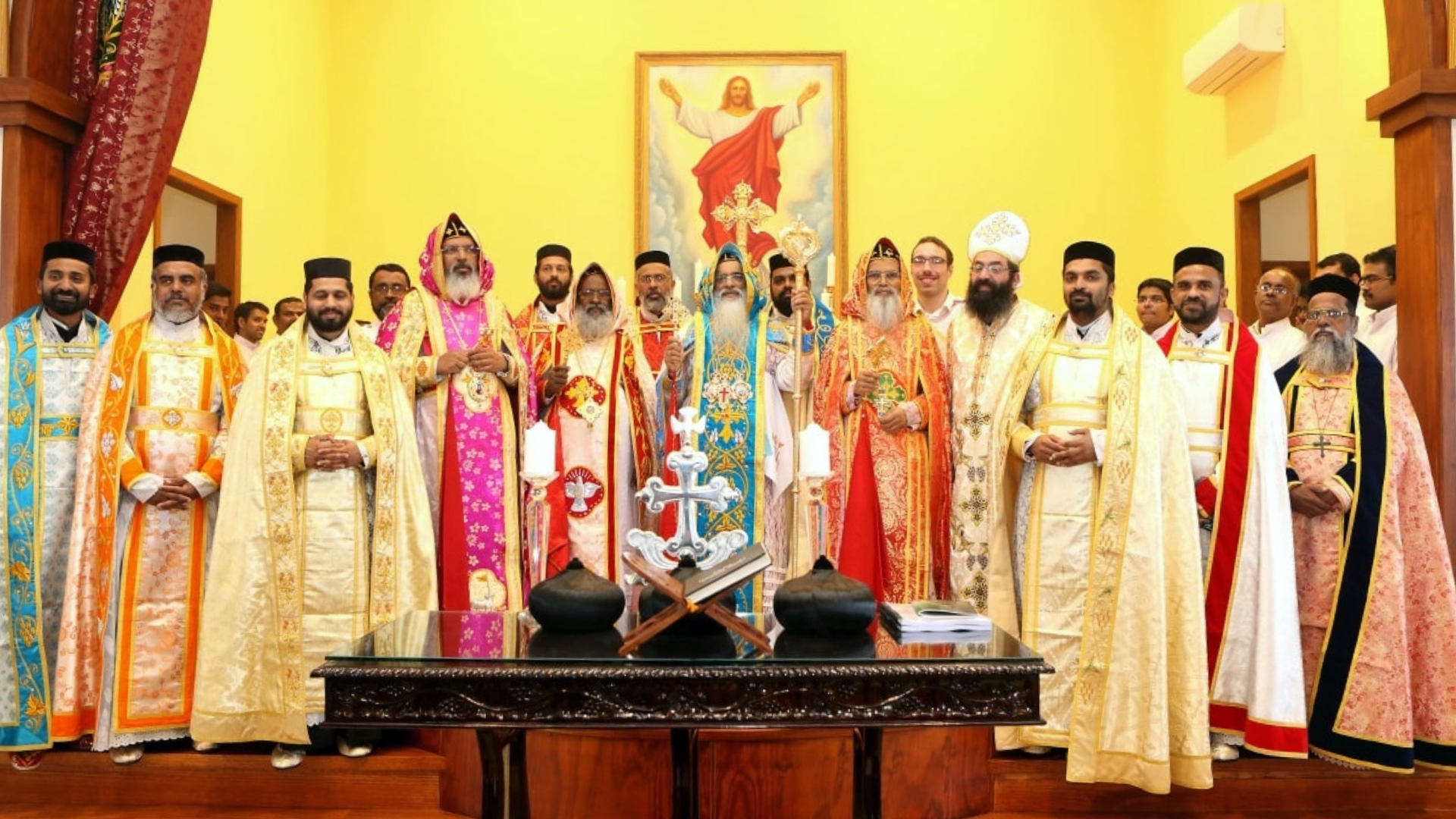 Church consecration ceremony